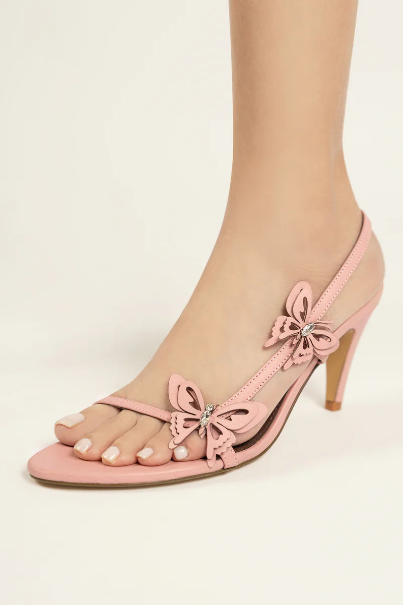 Butterfly Pink Heels